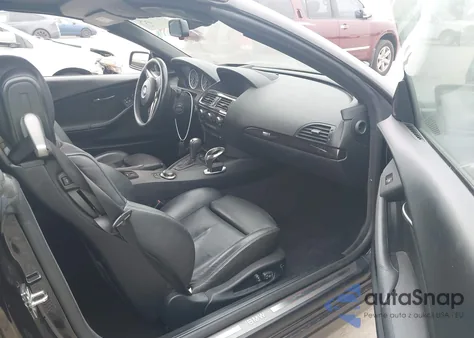 2006 BMW 650I z USA, uszkodzony, nr VIN WBAEK134X6CN80236